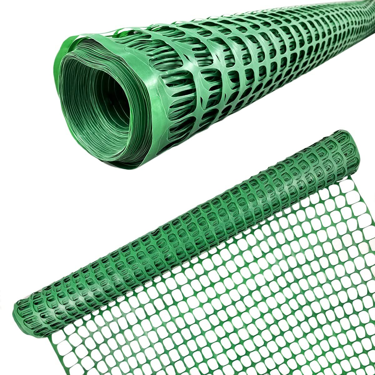 4 ft. x 100 ft.Plastic Barrier Fence Green