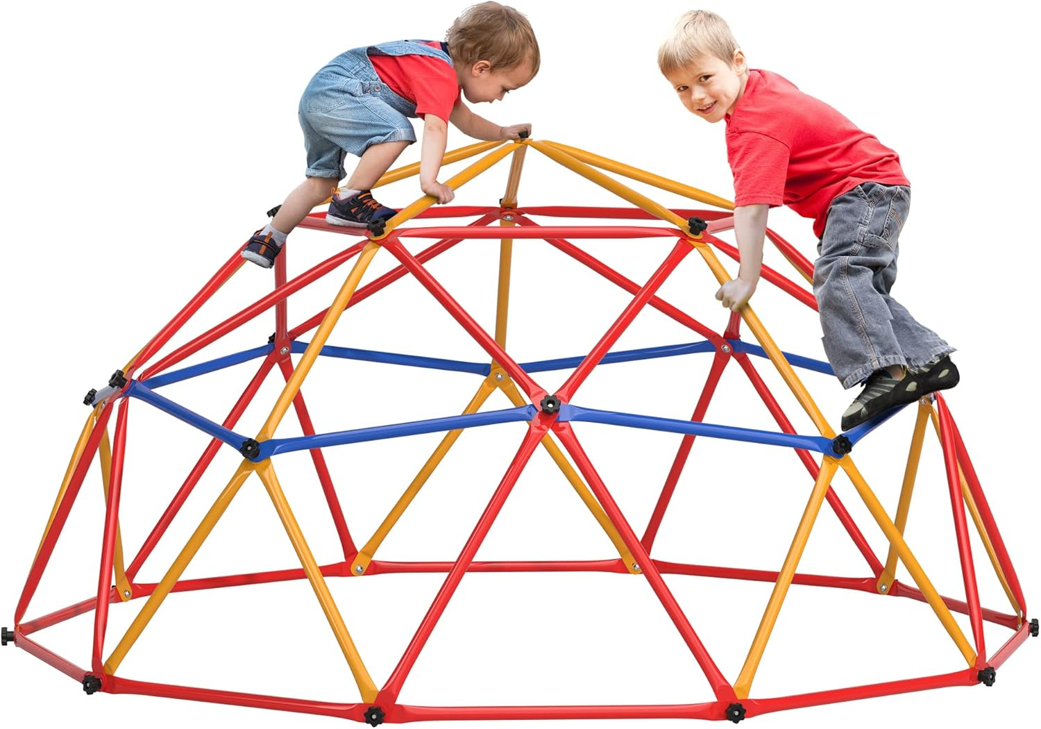 Hikids Dome Climber Play Center for Children Ages 3 to 8, Outdoor & Indoor Kids Jungle Gym Climbing Frame