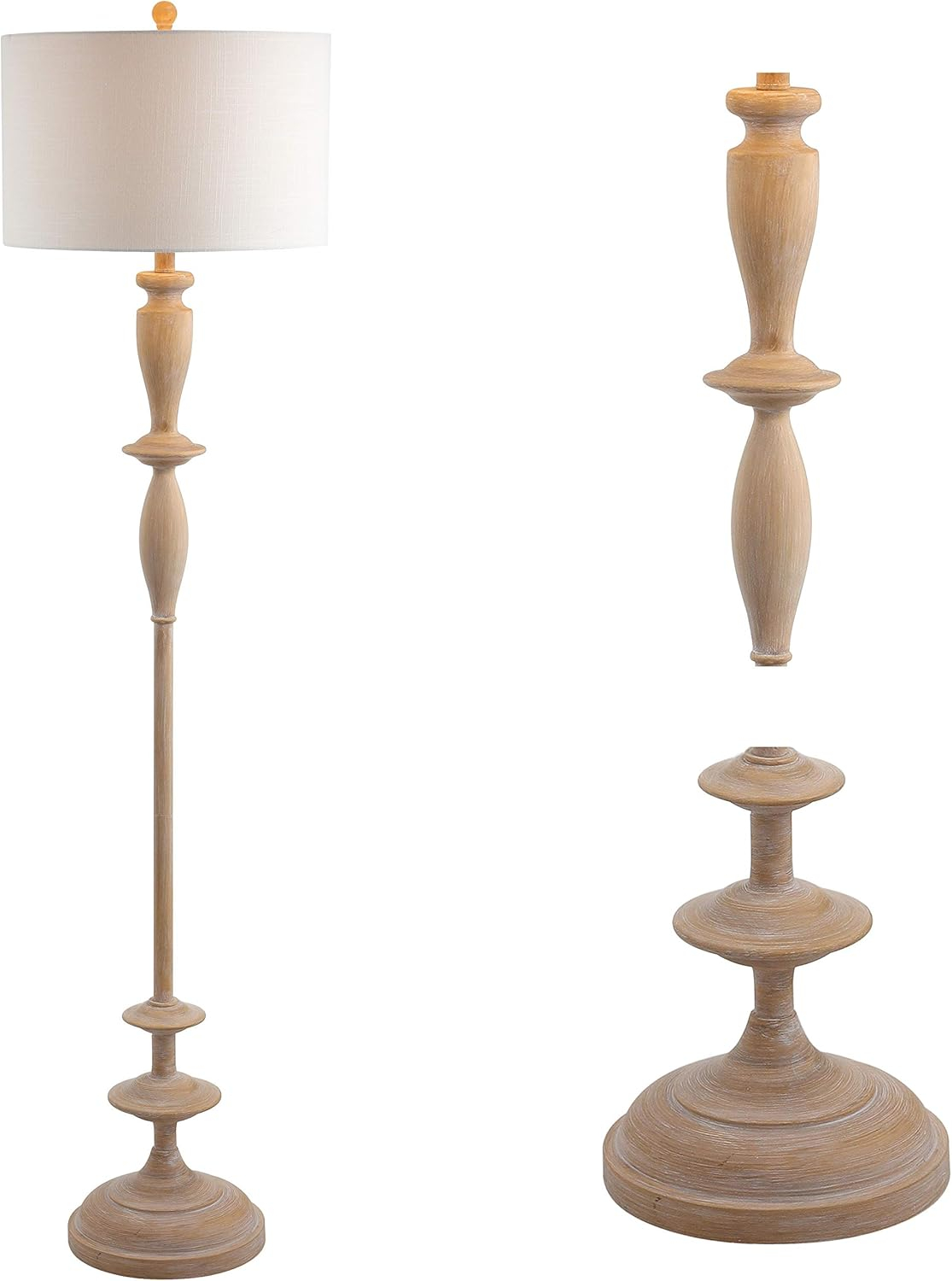 Jonathan Y Aldrin Resin Led Floor Lamp