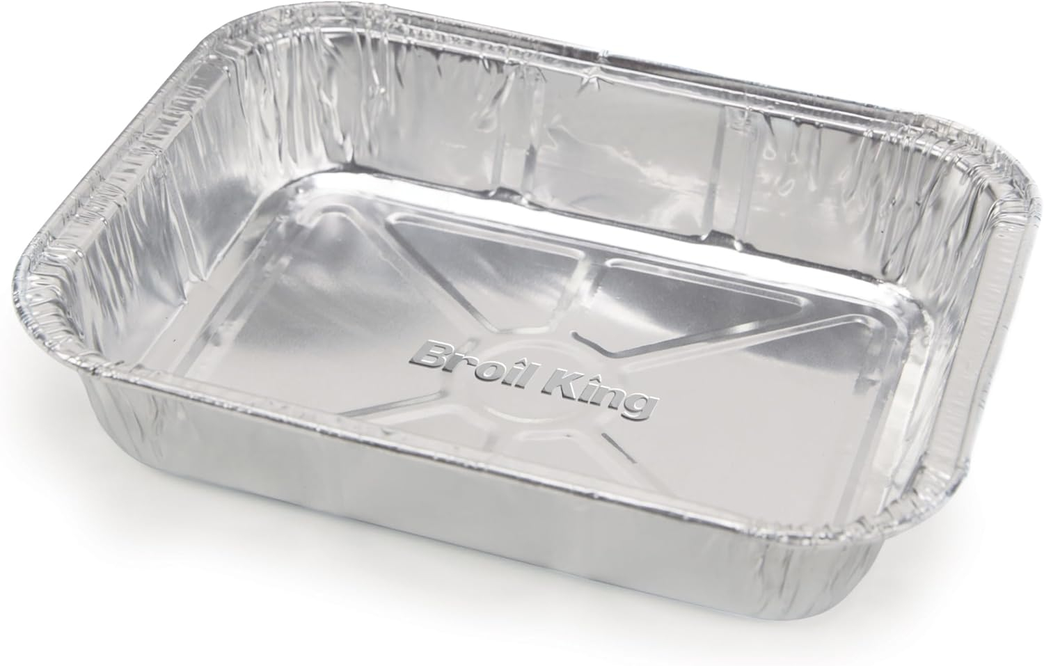Universal Small Silver Aluminum Drip Pans, 10-Pack