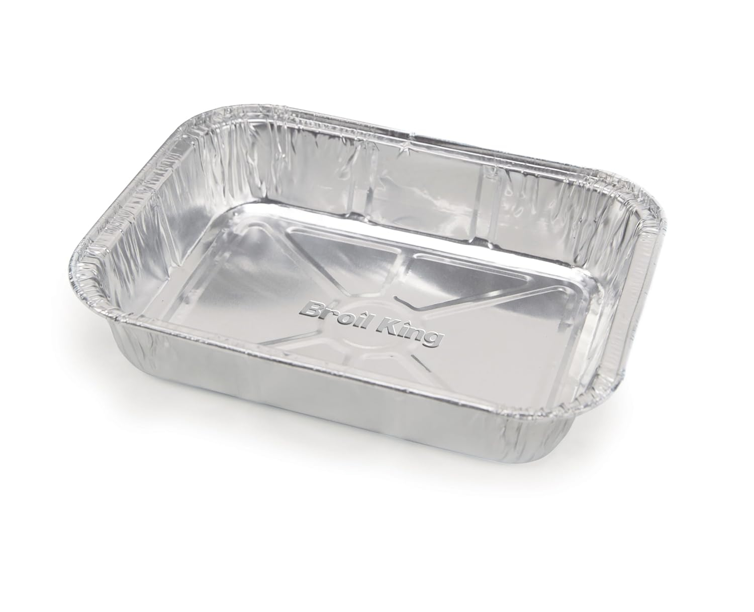 Universal Small Silver Aluminum Drip Pans, 10-Pack