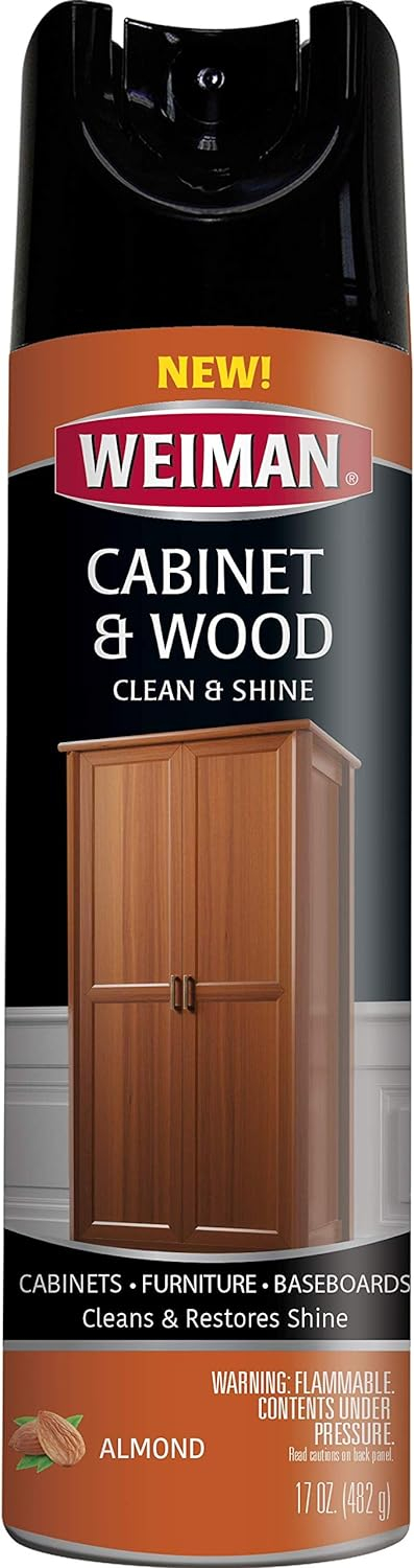 Weiman Products  17 oz Aerosol  Cabinet & Furniture Polish for Wood Tables Chairs Cabinets