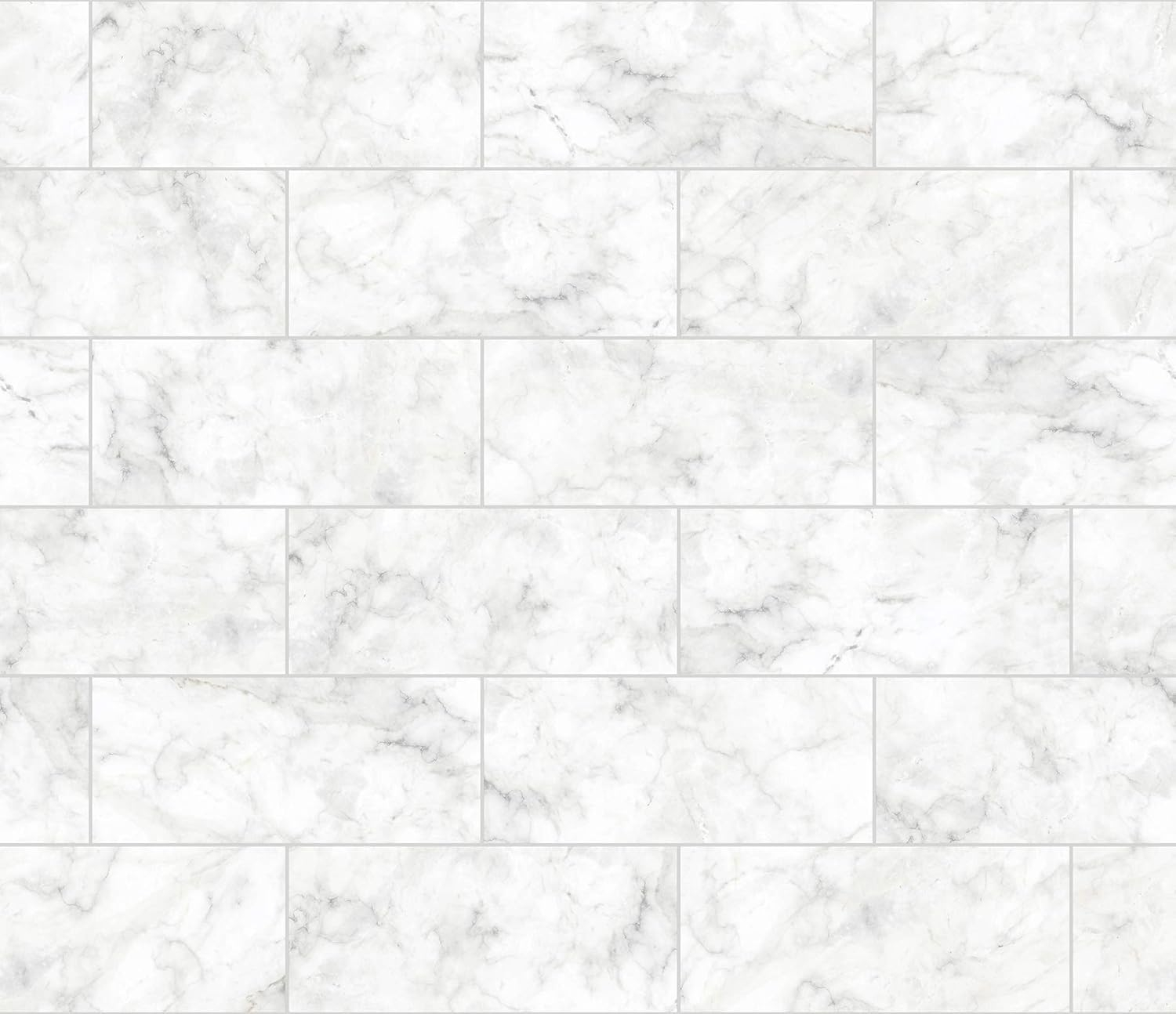 Brewster Home Fashions Marble Tile Peel & Stick Backsplash