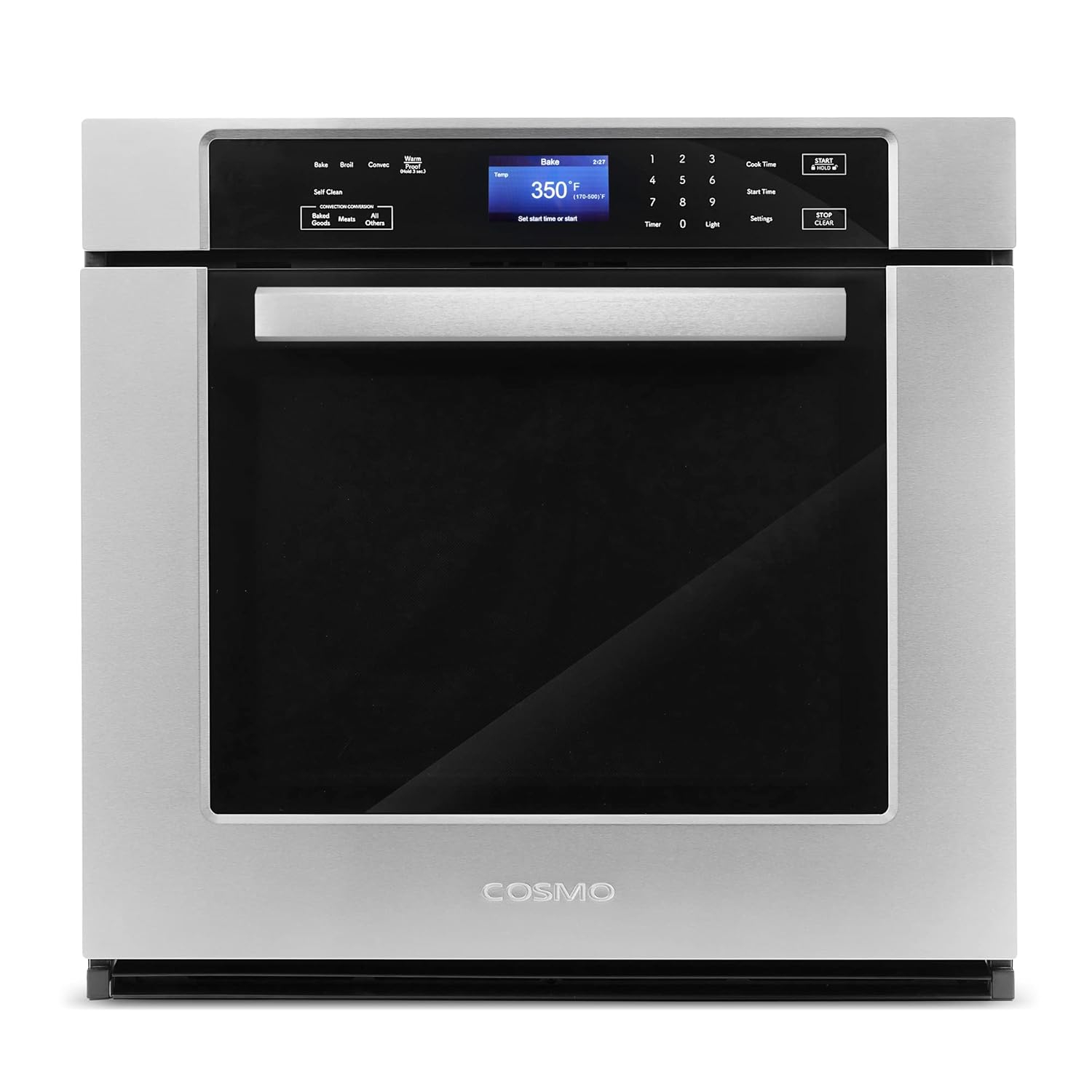 Cosmo COS-30ESWC 30 in. Self Cleaning Convection Electric Single Wall Oven