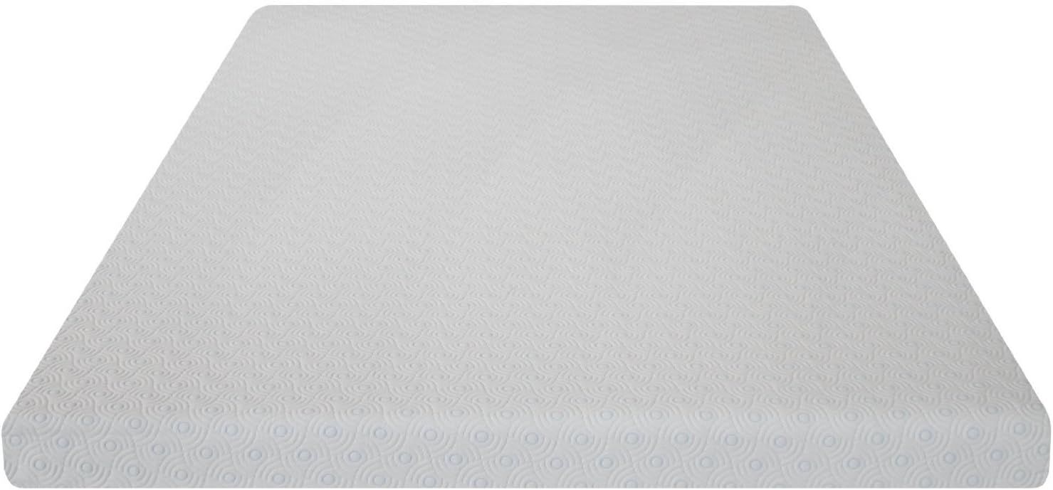 Spring Coil 2-Inch High Density Foam Topper,Adds Comfort to Mattress, Queen Size, 1