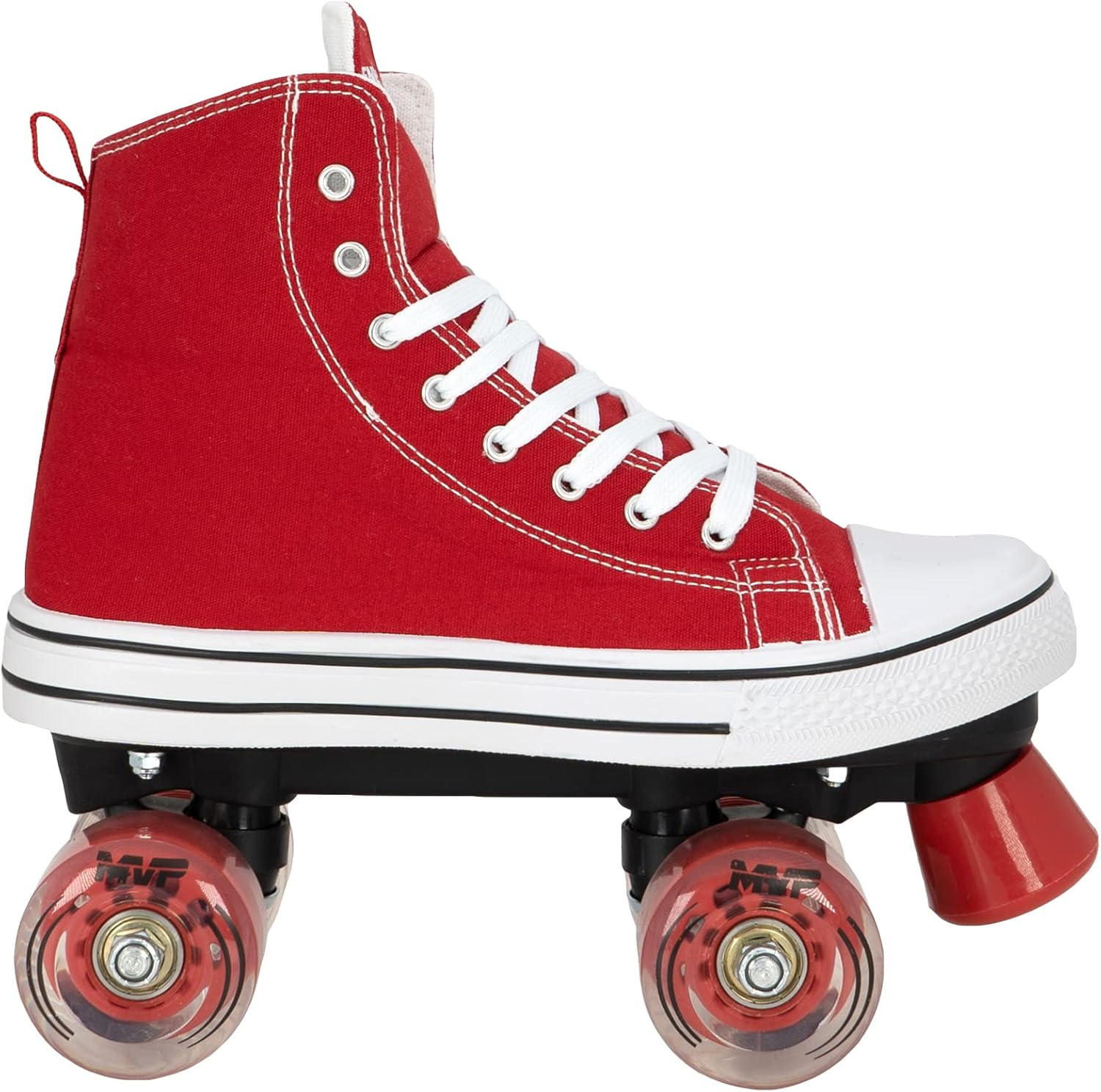 Lenexa MVP 2.0 Roller Skates for Kids and Adults | Roller Skate Shoes for Men and Women | Outdoor High-Top Sneaker Roller Shoes | Full Lace Up Ankle Support | Various Sizes and Colors