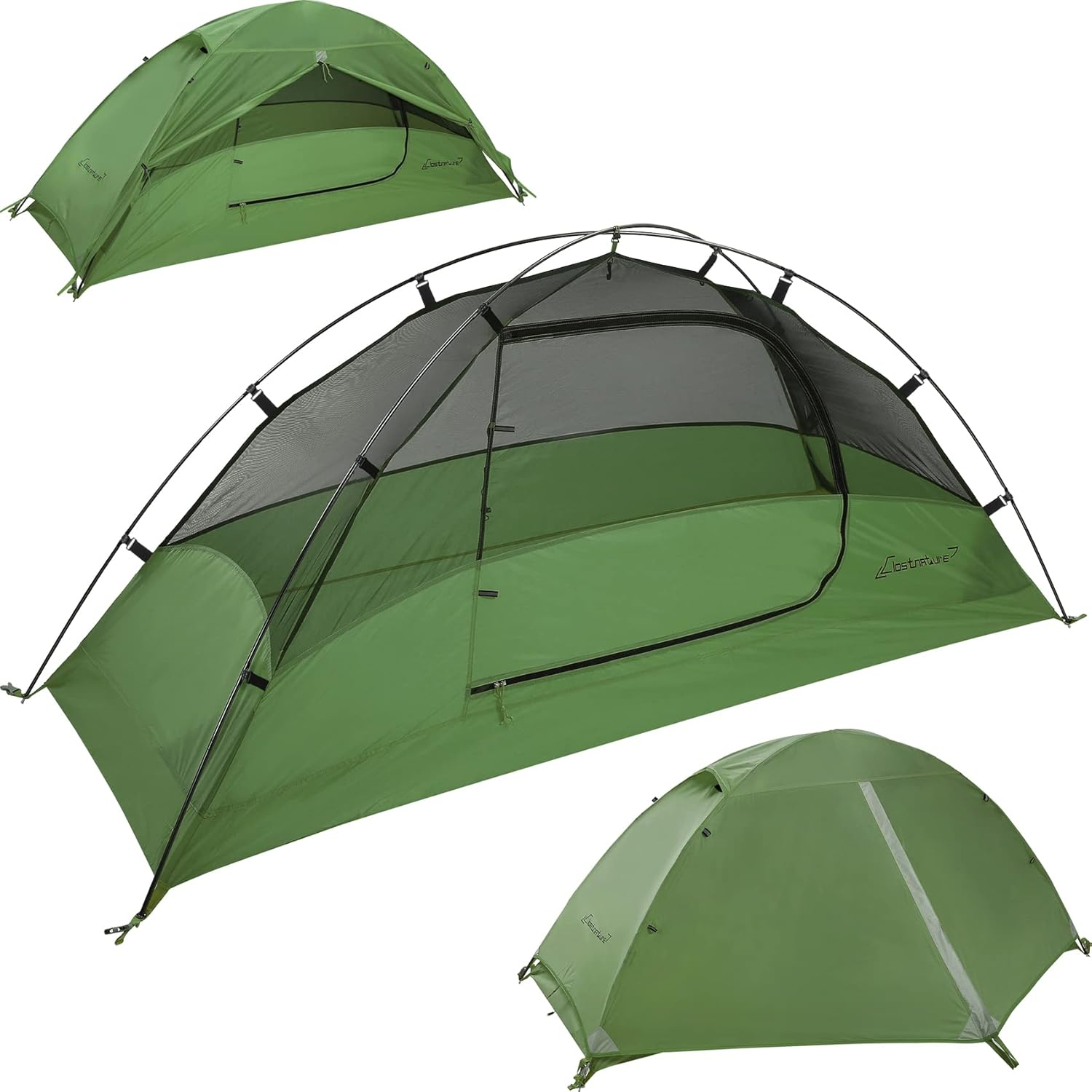 Clostnature Crux Lightweight Tent for Backpacking - 1/2/3/4 Person Ultralight Backpacking Tent, Waterproof Easy Setup Camping Tent, Hiking Tent for Outdoor, Hiking and Mountaineering