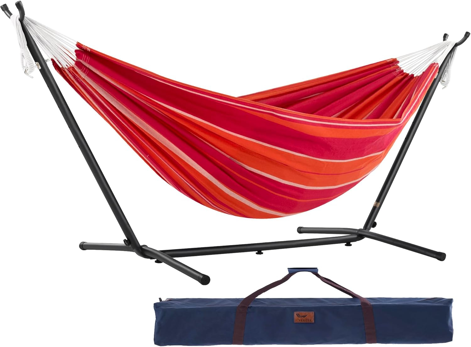 Double Cotton Hammock with Stand Combo (9ft/280cm)