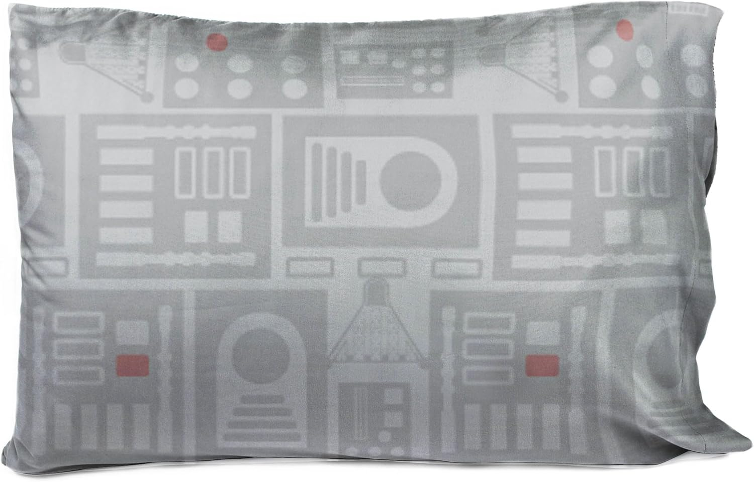 Saturday Park Black Triangles 100% Organic Cotton Kids' Pillowcase