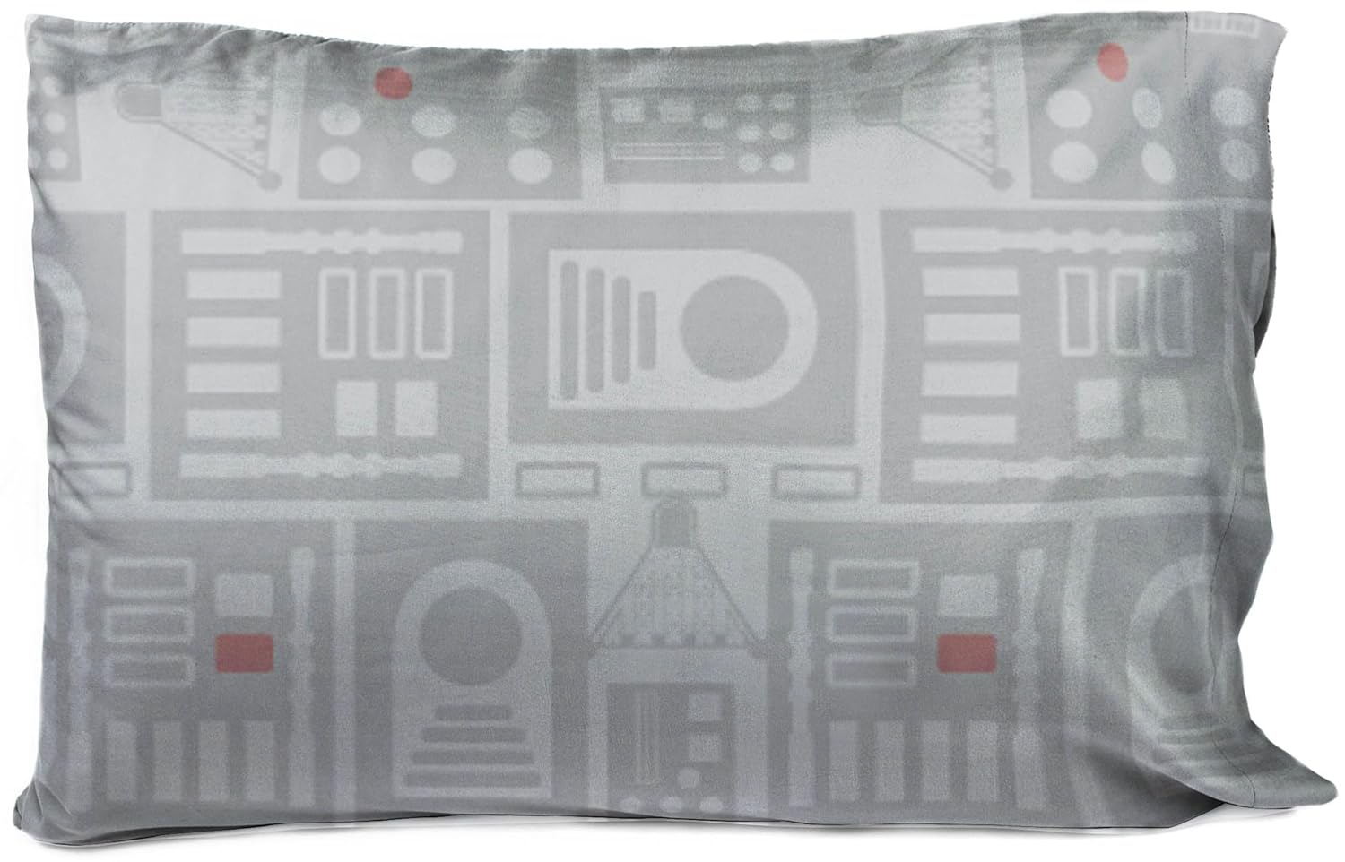 Saturday Park Black Triangles 100% Organic Cotton Kids' Pillowcase