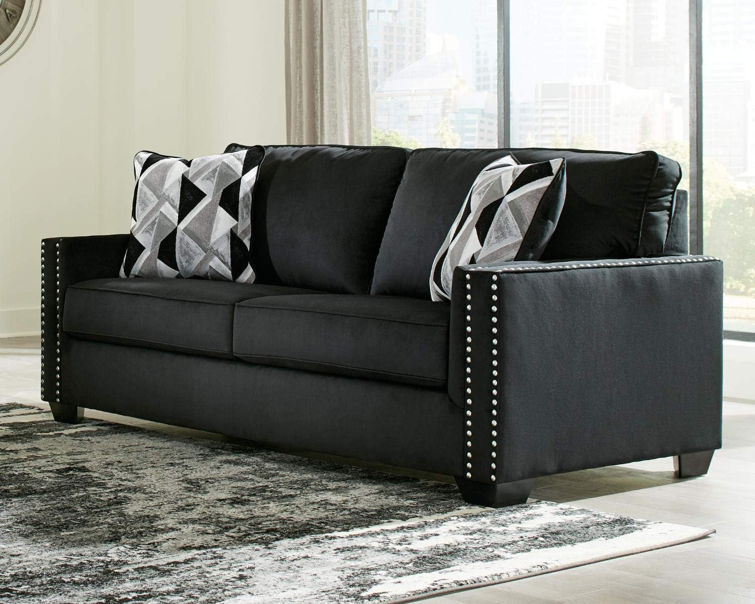 85" Square Arm Sofa