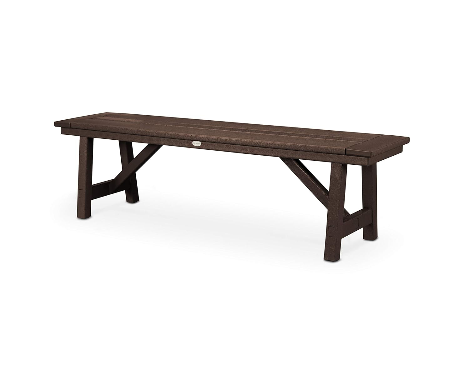 Rustic Farmhouse 60" Backless Bench