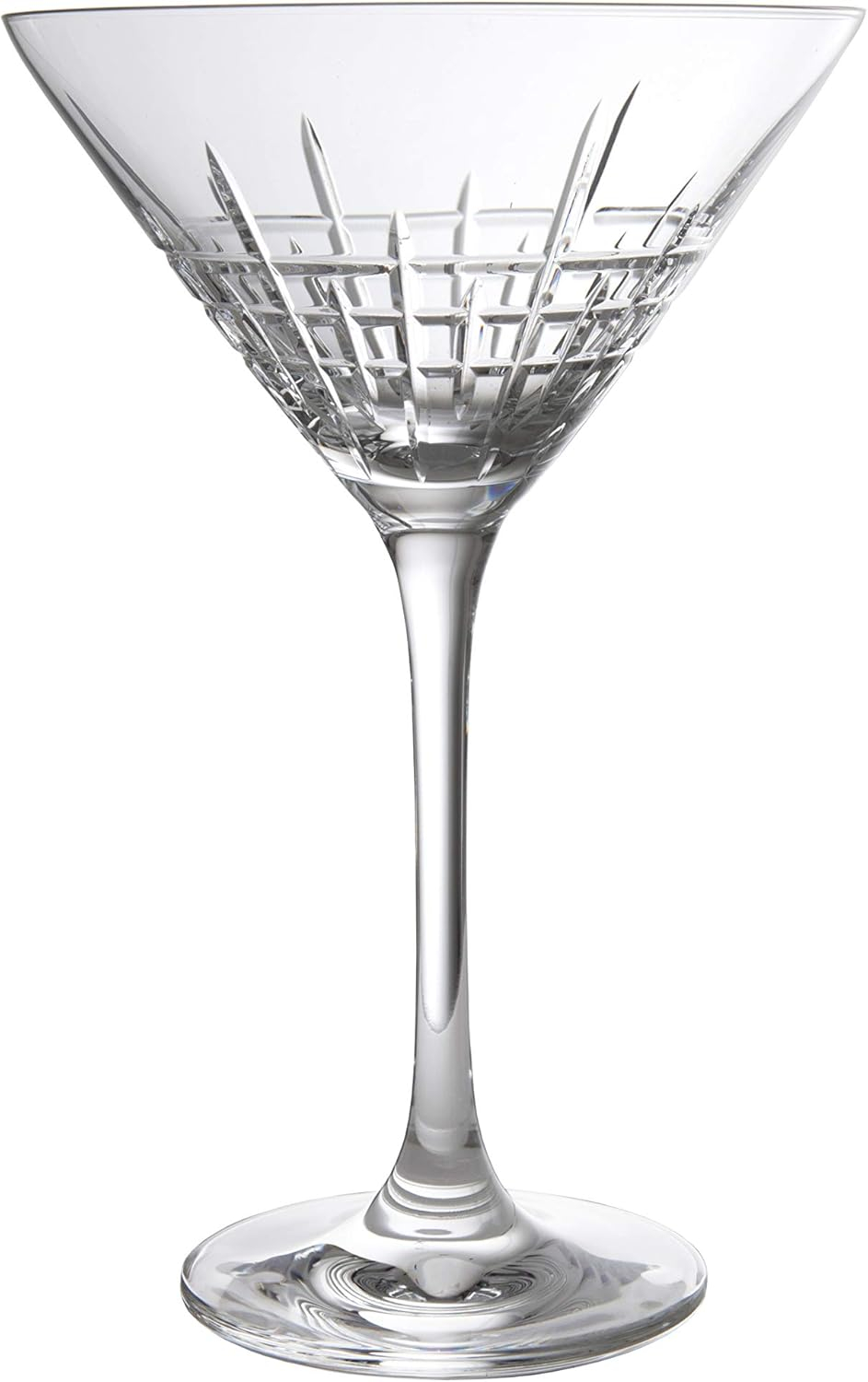 Schott Zwiesel Tritan Crystal Glass Distil Barware Collection Aberdeen Martini Cocktail Glasses (Set of 6), 8.5 oz, Clear