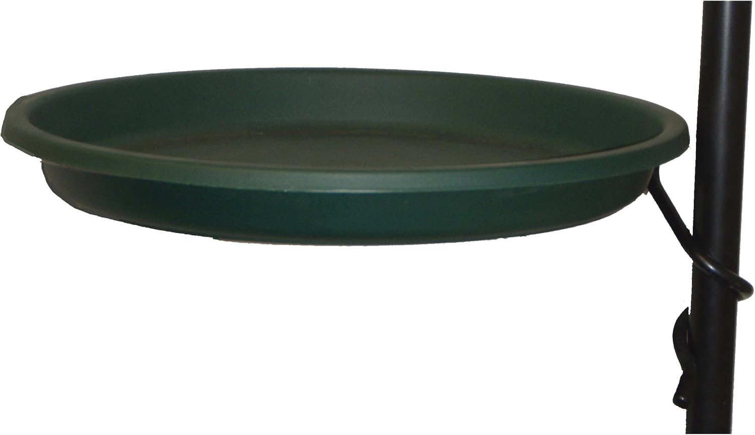 Erva Quick Connect Pole Mount Bird Bath, Green