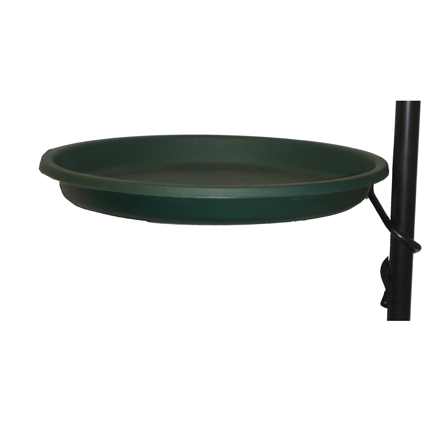 Erva Quick Connect Pole Mount Bird Bath, Green