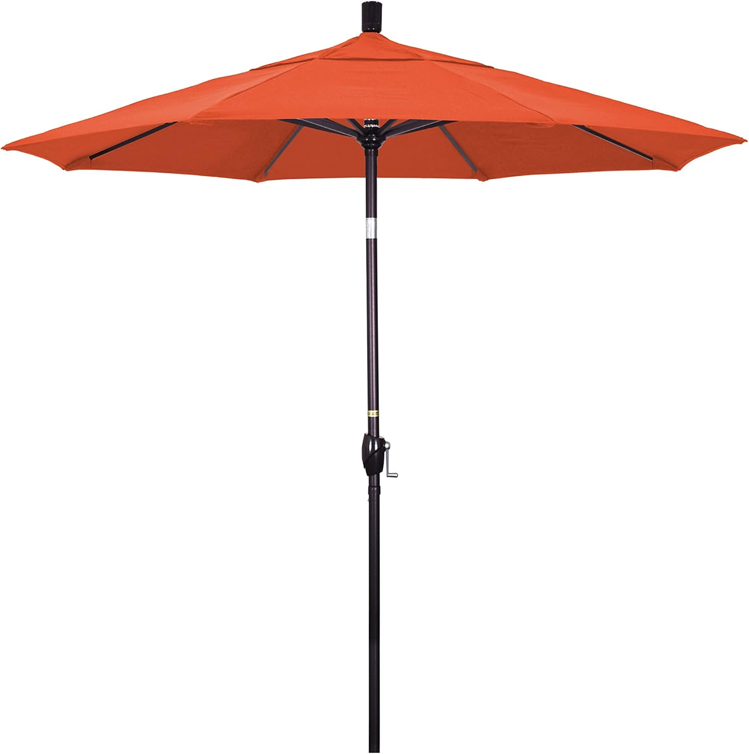 California Umbrella 7.5' Patio Umbrella in Sunset