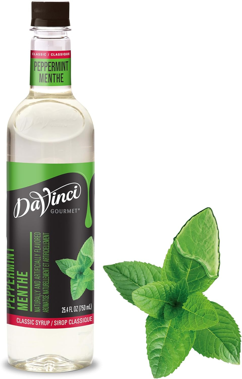 DaVinci Gourmet Classic Syrup, Peppermint, 750ml