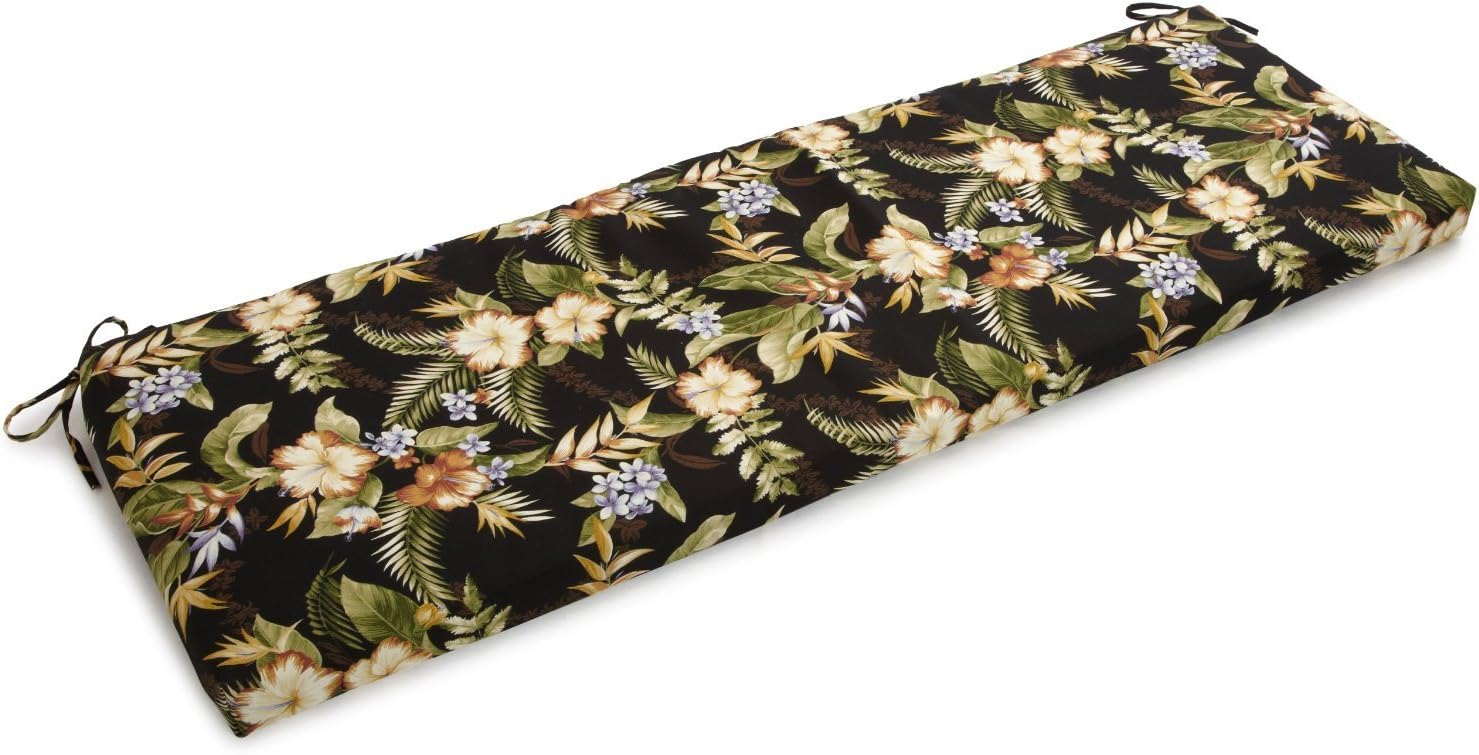 Blazing Needles 63-inch by 19-inch Spun Polyester Bench Cushion