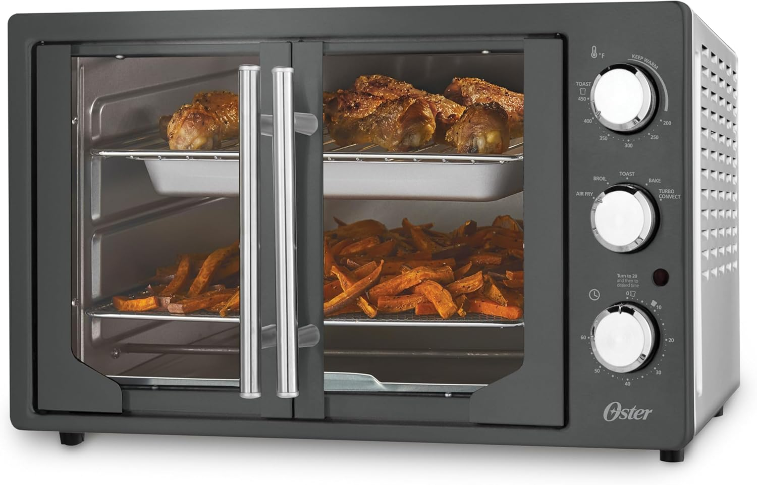 Oster Oster Extra-Large French Door Air Fry Countertop Oven