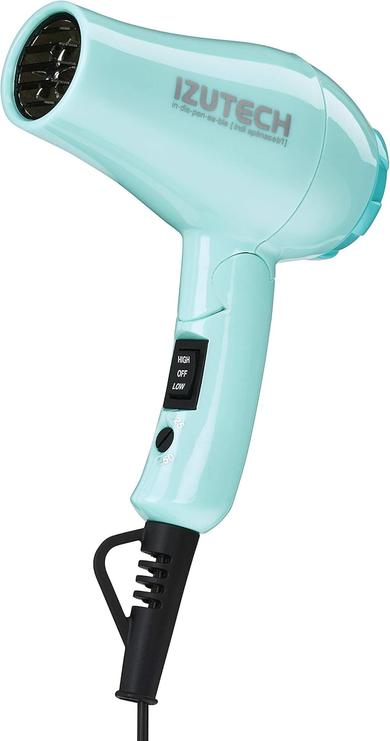 Izutech Toro 2400 Mini Dual Voltage Foldable Blow Dryer