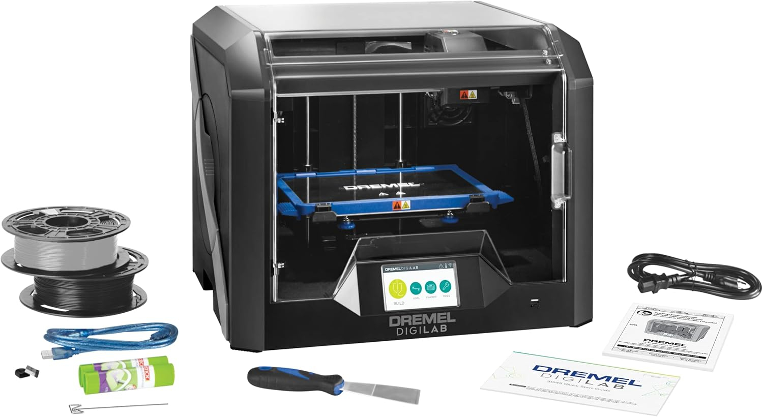 Dremel - 3D45-01 DigiLab 3D45 Award Winning 3D Printer PLA Print Capability black
