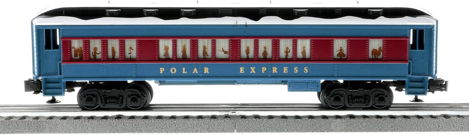 Lionel Polar Express Electric O Gauge Train Set with Remote and Bluetooth 5.0 Capability