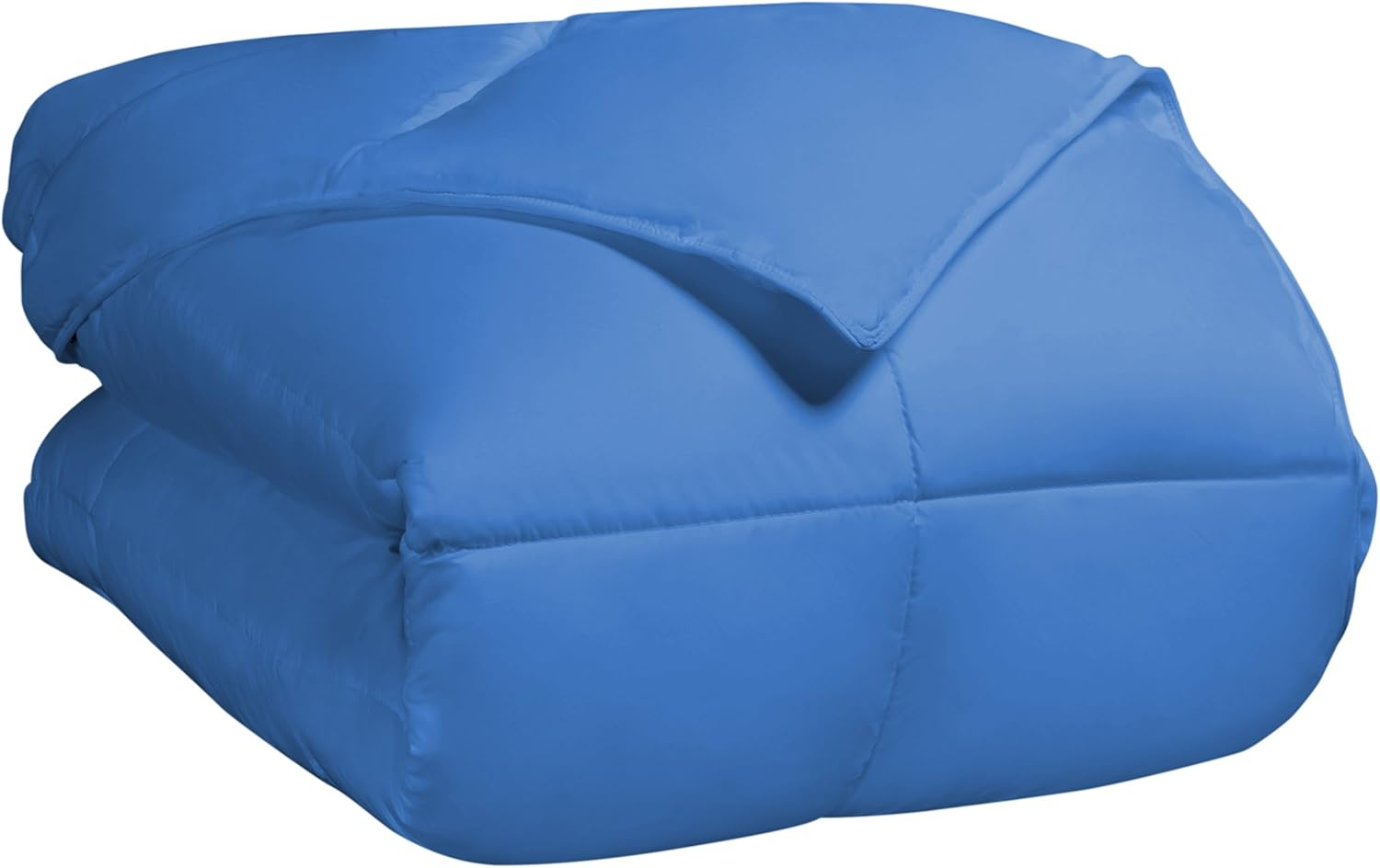 Superior Classic Reversible Comforter, California King, Aster Blue