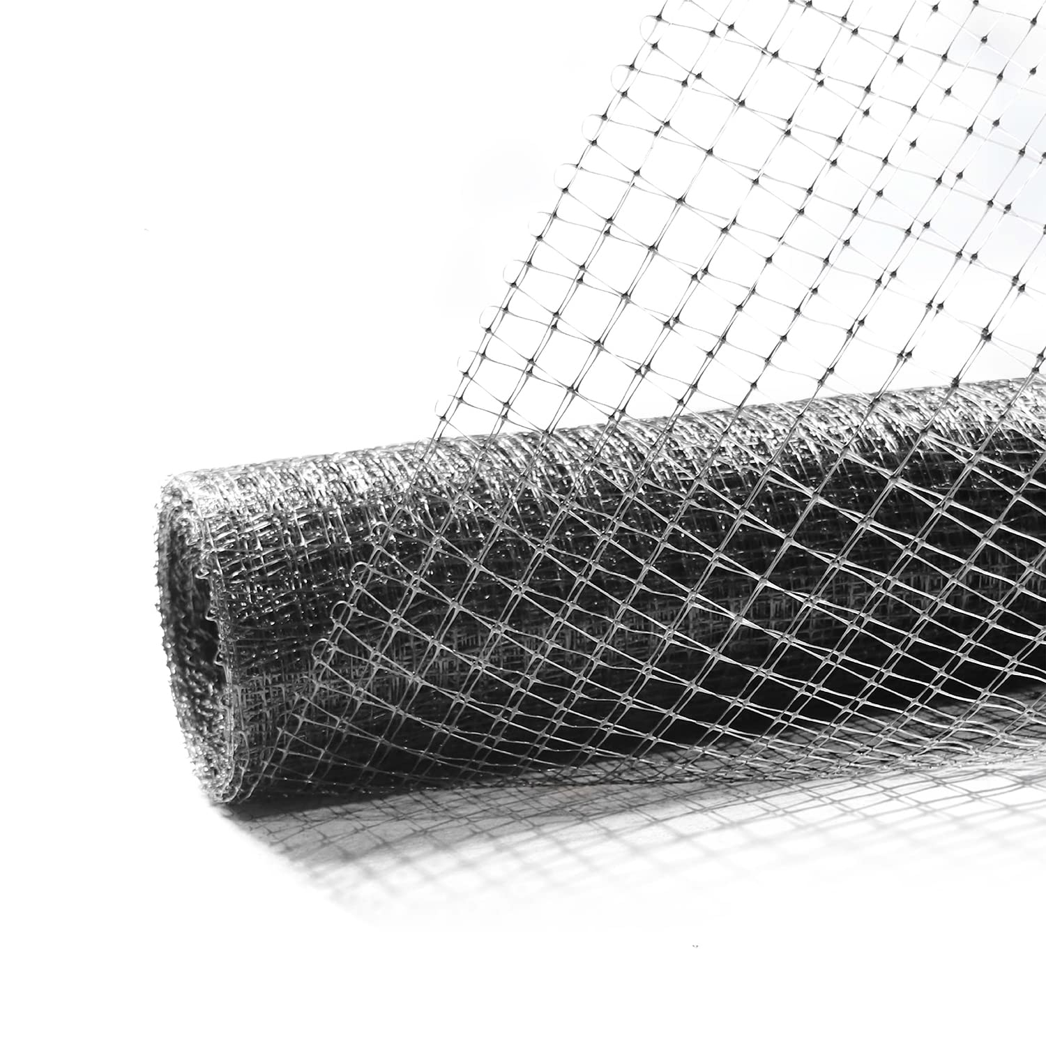 7 ft. x 100 ft. x 3/4 in. Black Plastic Deer/Bird/Rodent Block Garden Netting