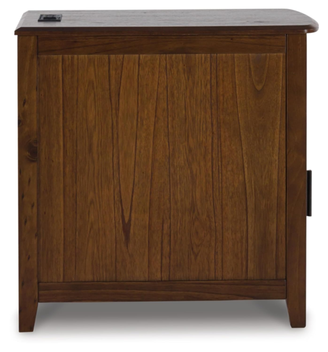 Signature Design by Ashley Casual Devonsted Chairside End Table  Brown