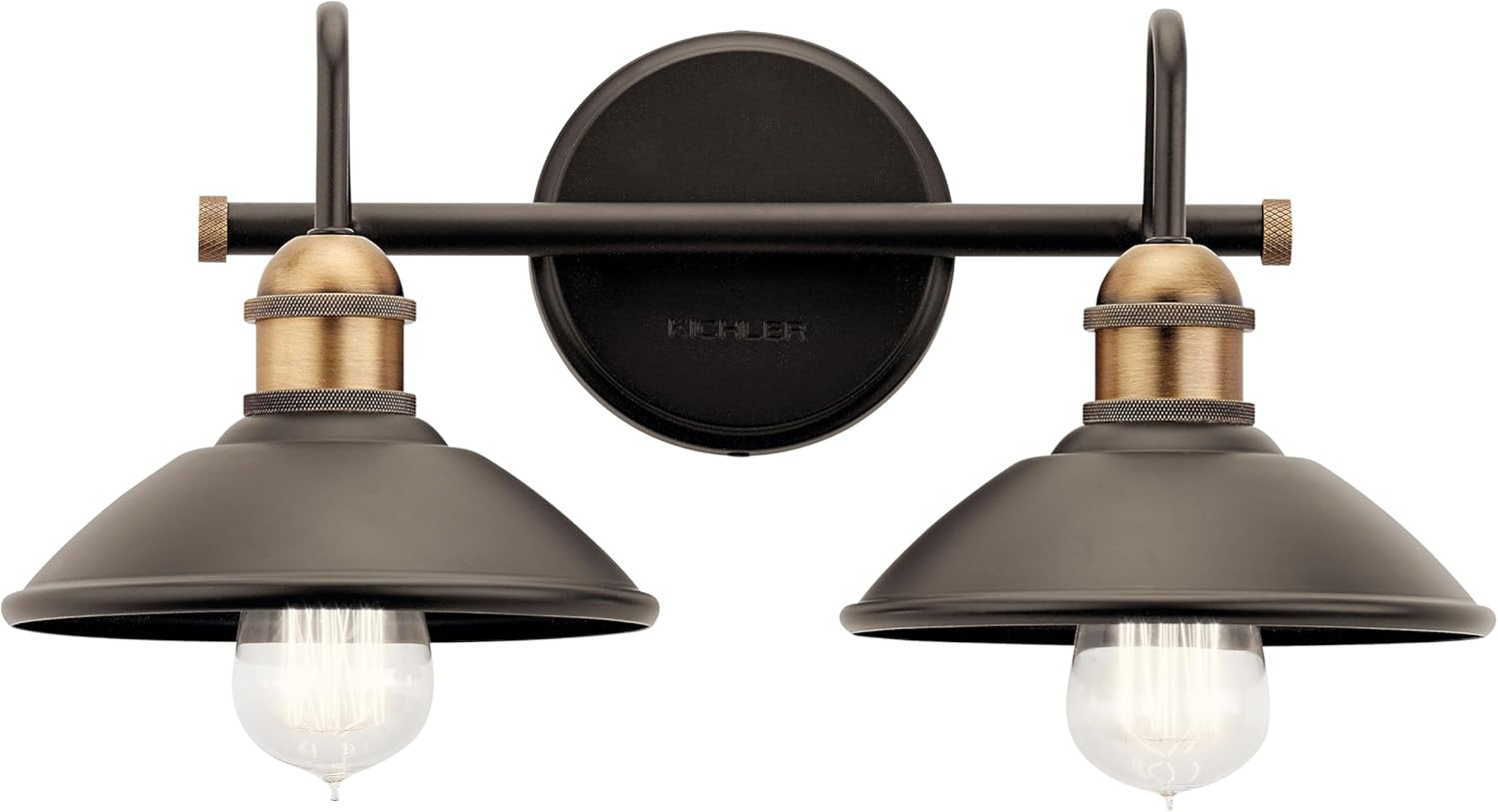 Kichler Lighting Clyde 2 - Light Vanity in  Olde Bronze