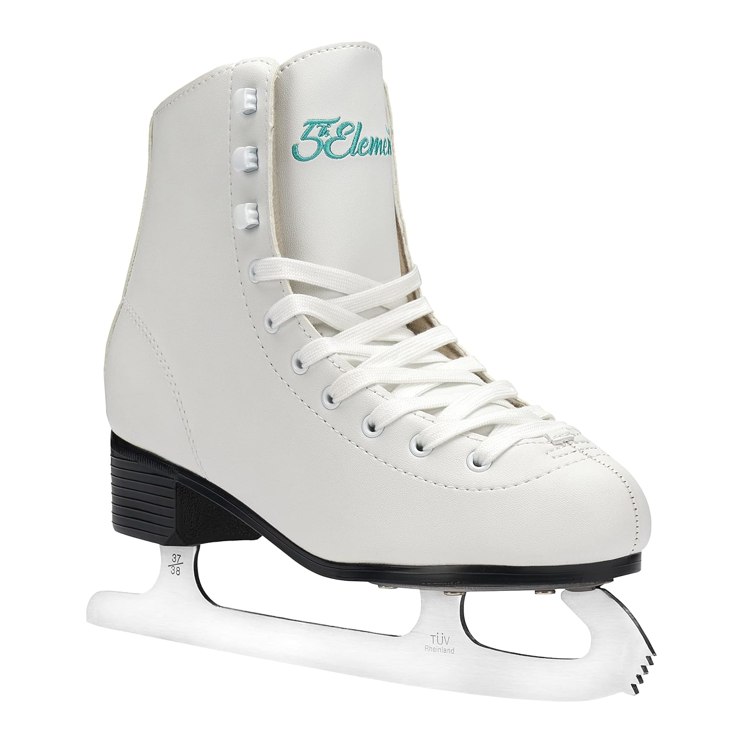 5th Element Grace Women's Ice Figure Skates - Warm Tricot Liner, True-Size Fit