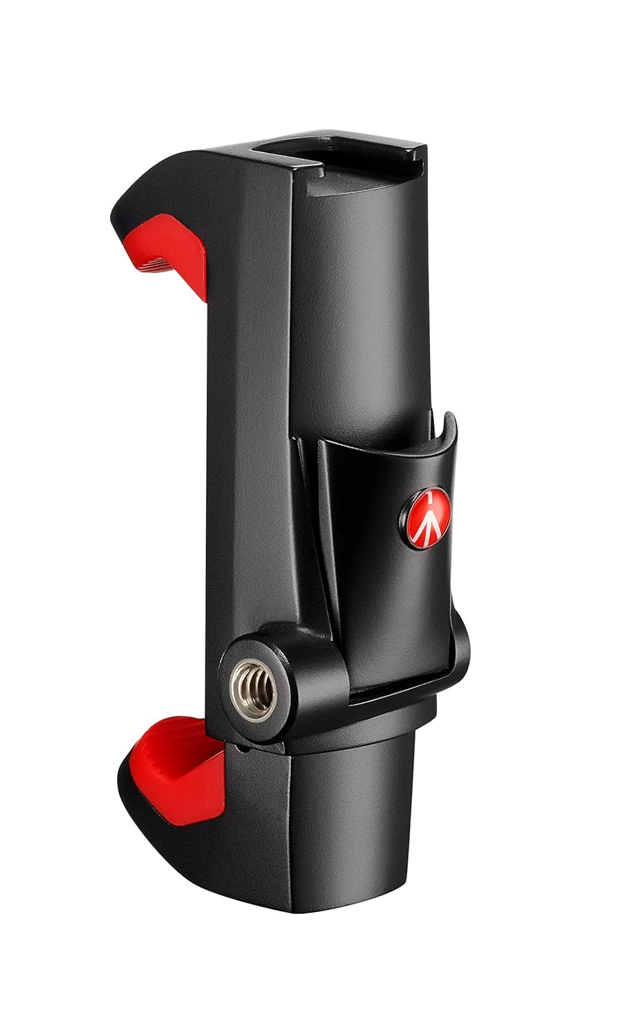 Manfrotto Universal Smartphone Clamp, Pro Version (MCPIXI), for Mini Camera Tripod, Table Tripod,Compact Tripod, Vlogging, Black