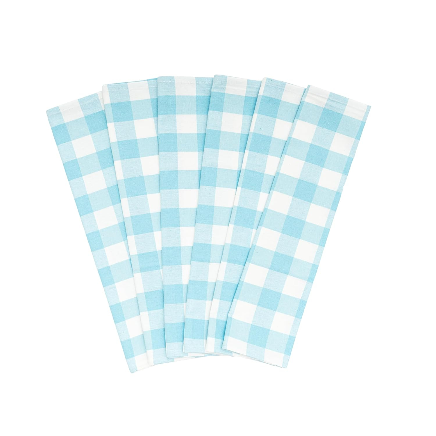 Taupe Kitchen Towels - 100% Cotton, 30"x20", Premium Taupe Dish Towels with Hanging Loop for Stylish Kitchen - Soft, Absorbent and Classic Plaid Pattern Taupe Tea Towels (6 Pack)