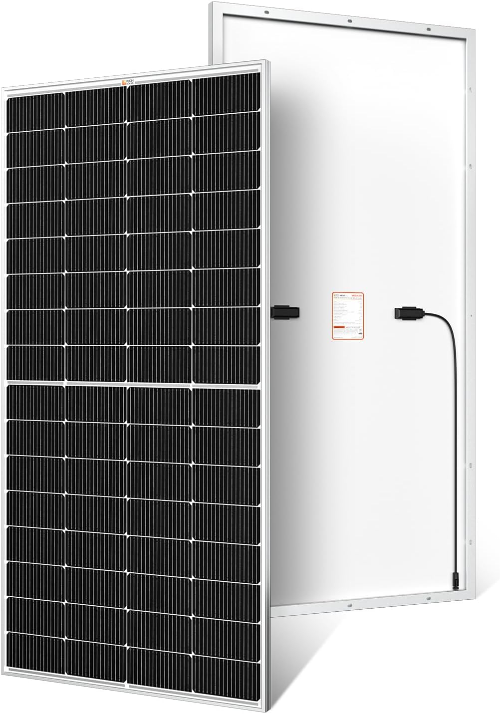 RICH SOLAR 250 Watt 12 Volt 16BB Cell Monocrystalline Solar Panel High Efficiency Solar Module for RV Trailer Camper Marine Off Grid