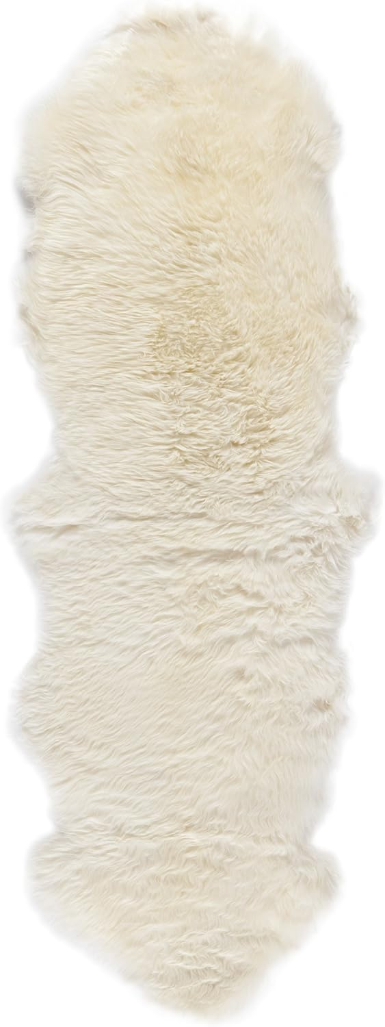 Safavieh SHS121A Sheep Skin White