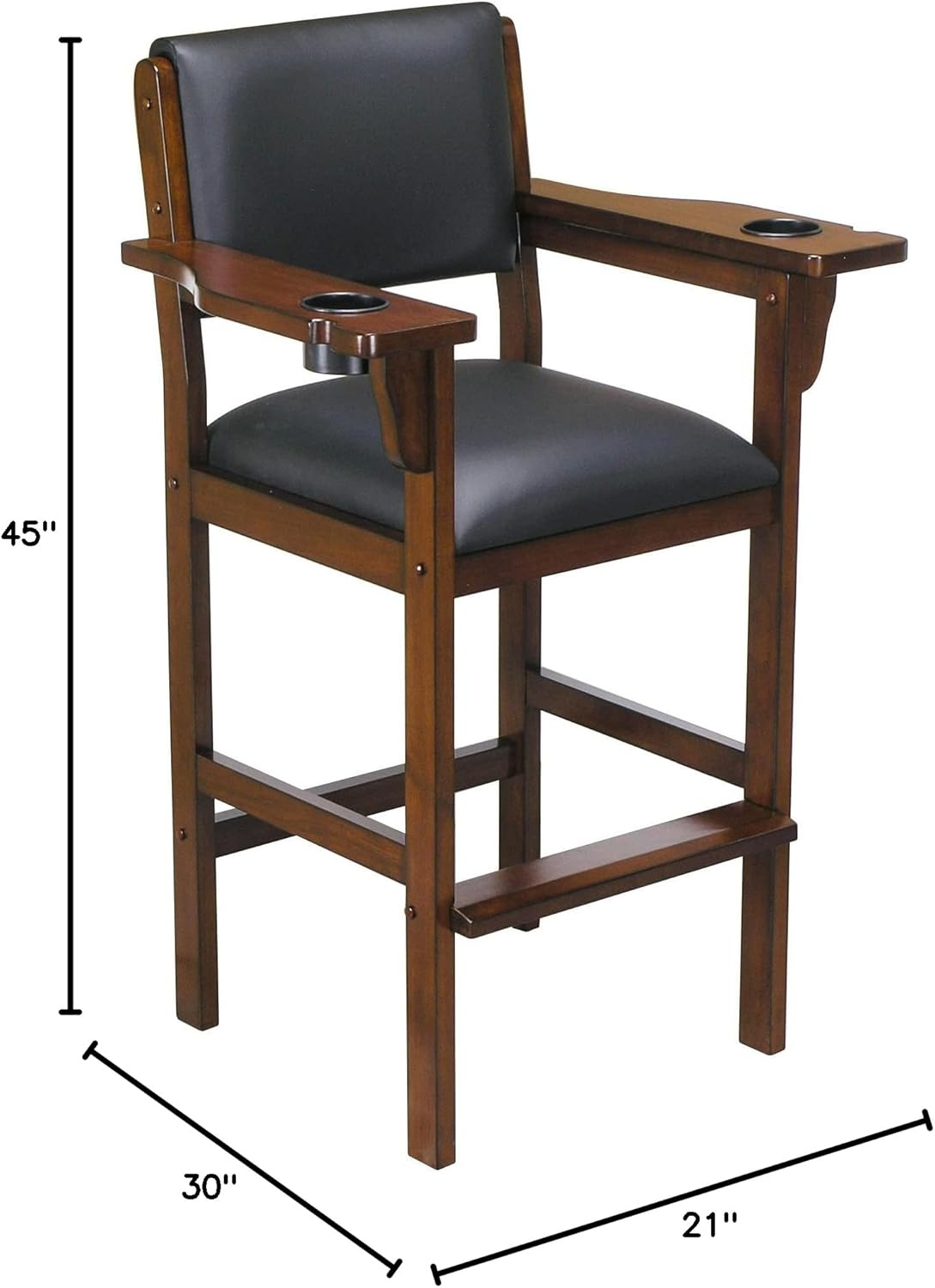 Signature Pool Table Chair (Oak)