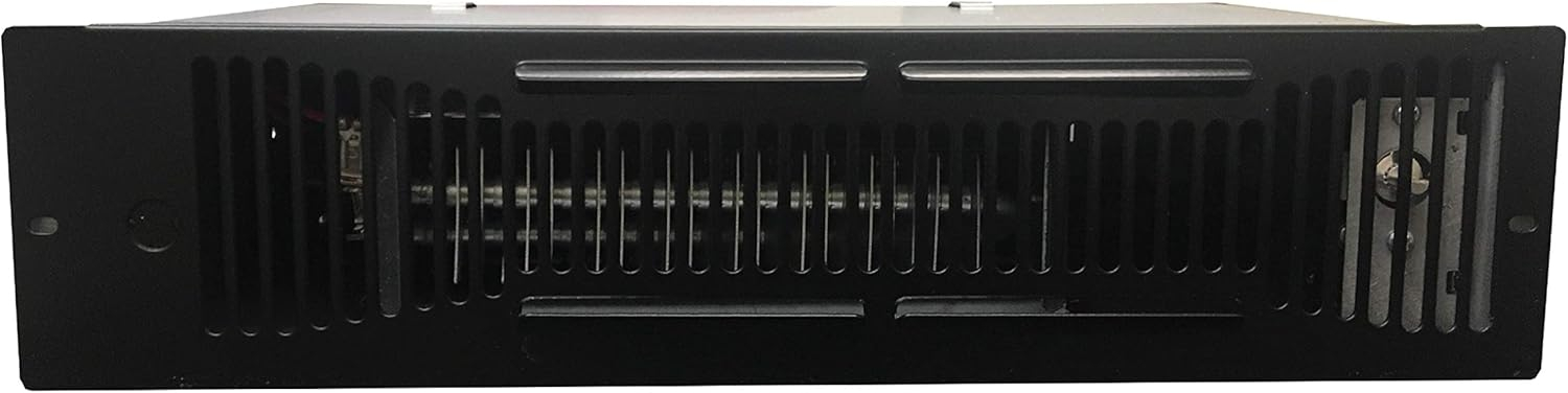 Qmark Fan-Forced Toe Kick Heater - Black