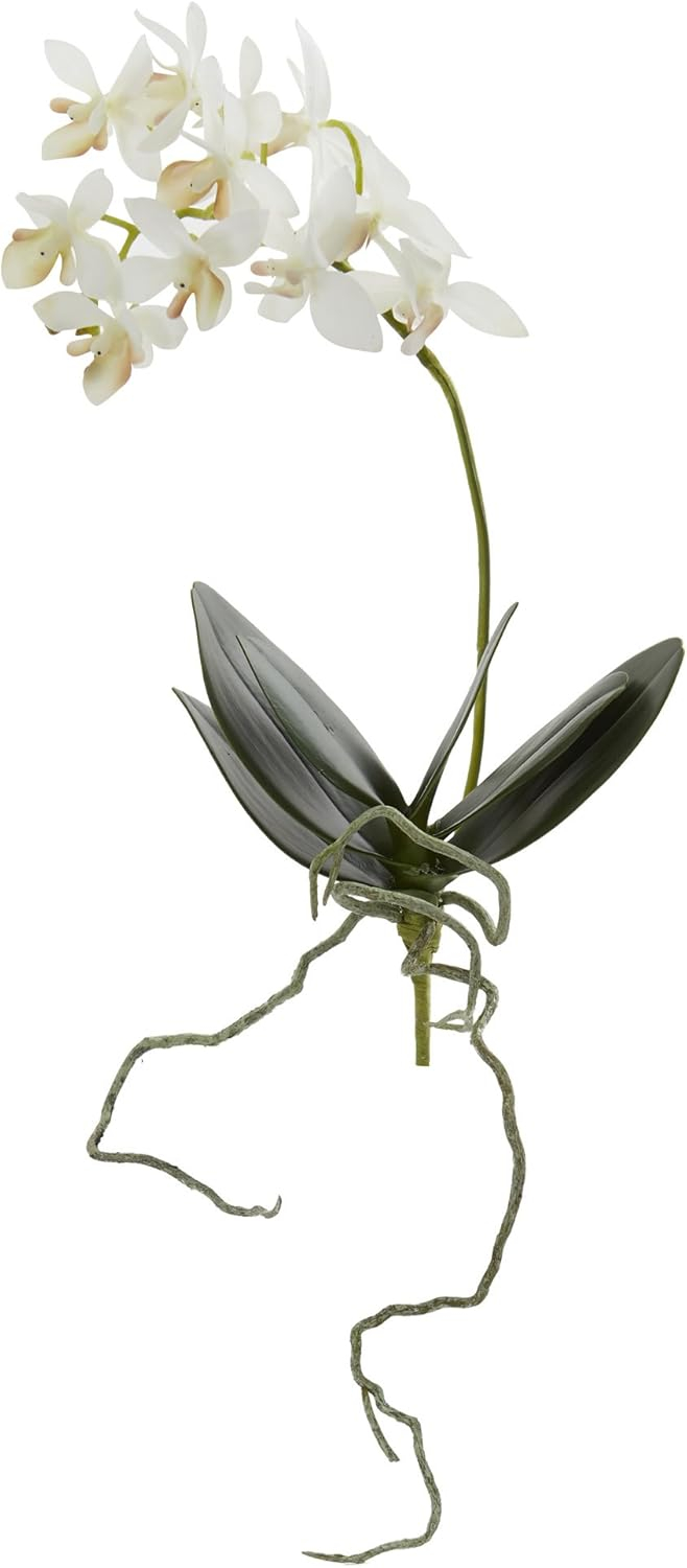 Nearly Natural 13in. Mini Orchid Phalaenopsis Artificial Flower (Set of 6)