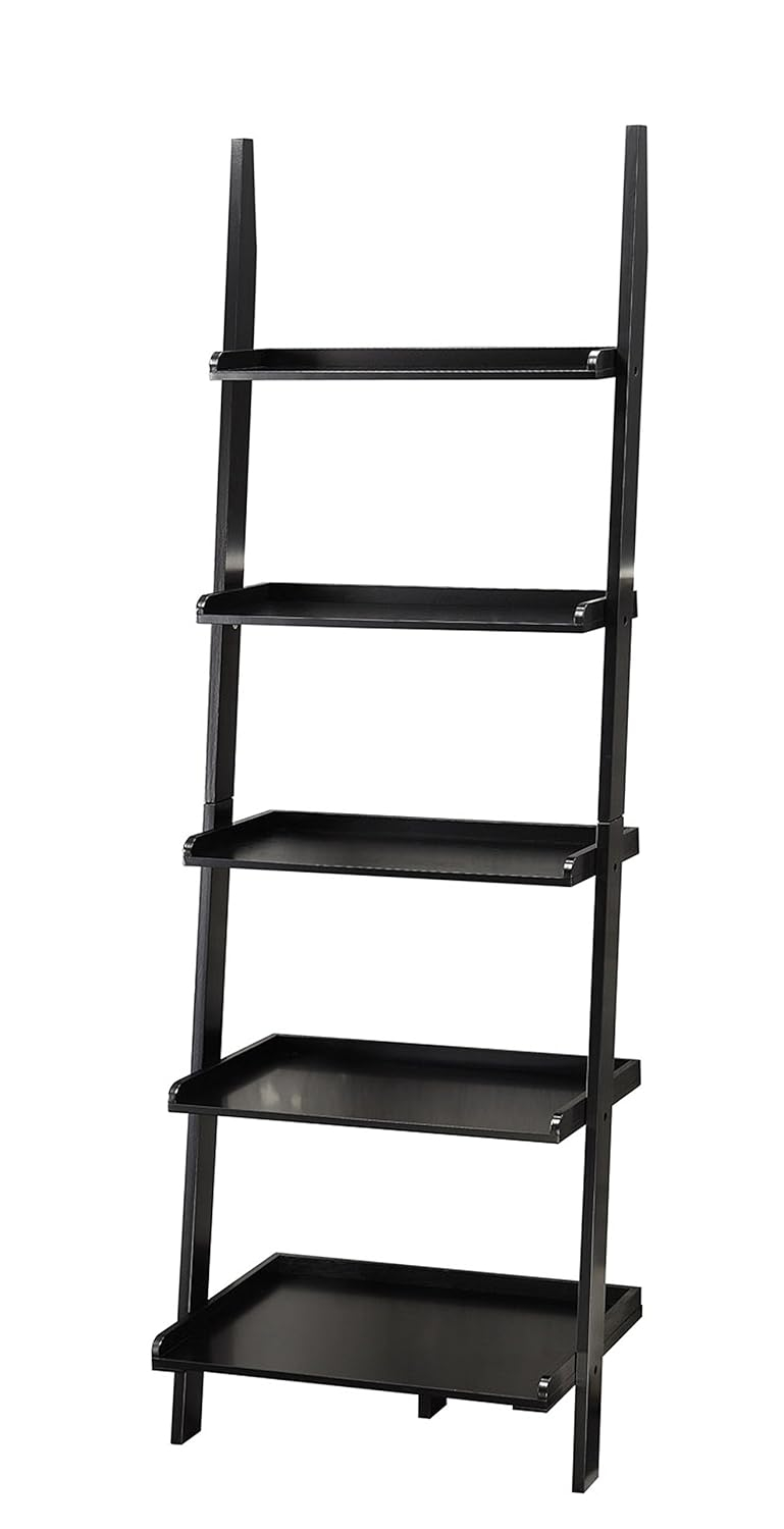 Convenience Concepts American Heritage Bookshelf Ladder-Finish:Yellow
