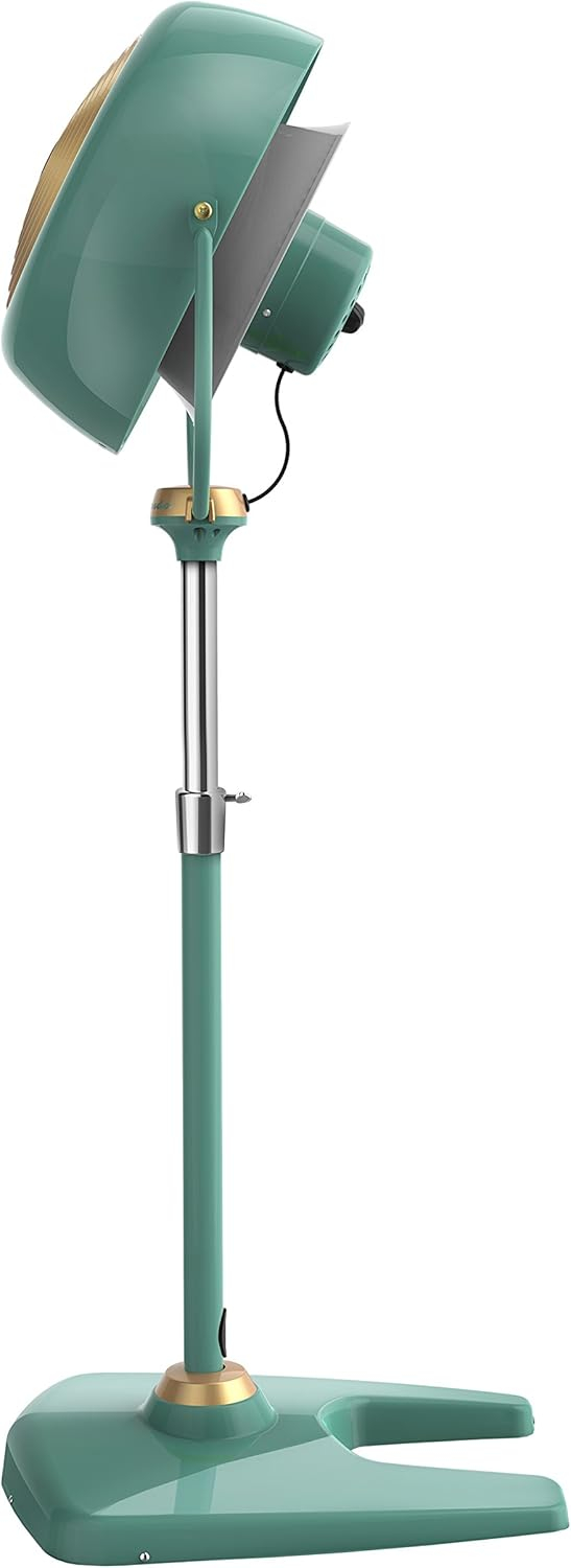 Vornado Vfan Senior Pedestal Vintage Air Circulator, 42" - 54.5" Tall, Green