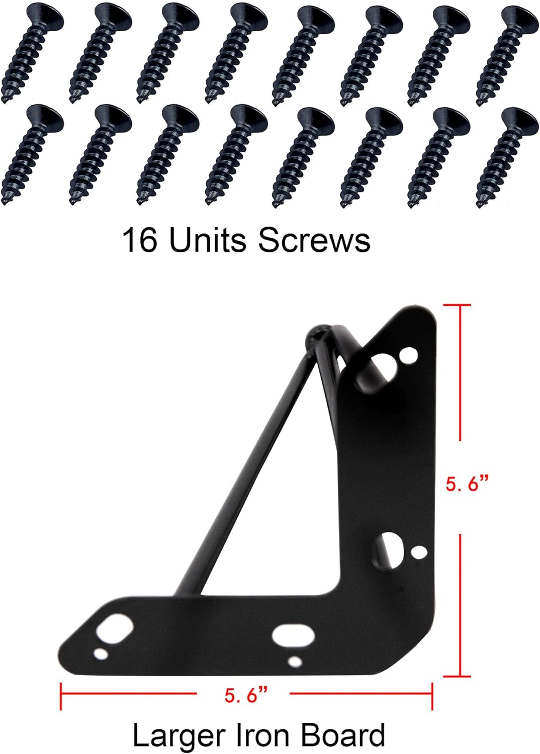 Home Soft Things 4 Piece Hairpin Metal Table Legs Furniture Legs Tripod 15" (4 pc)