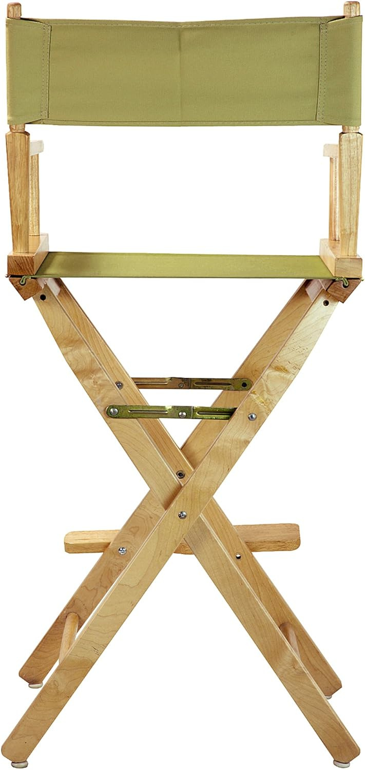 "30" Director's Chair Natural Frame-Olive Canvas"