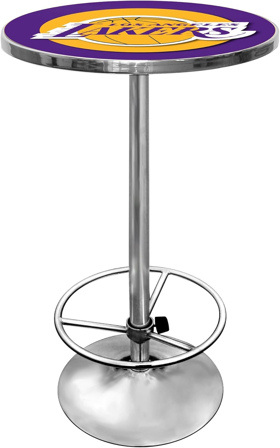 Trademark Global Round Metal Base Dining Table