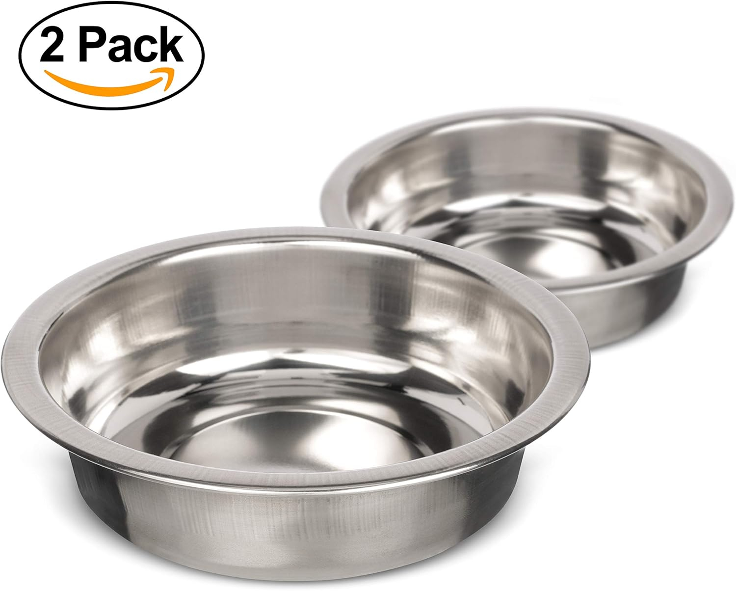 Small Stainless Steel Pet Bowl for Food and Water
