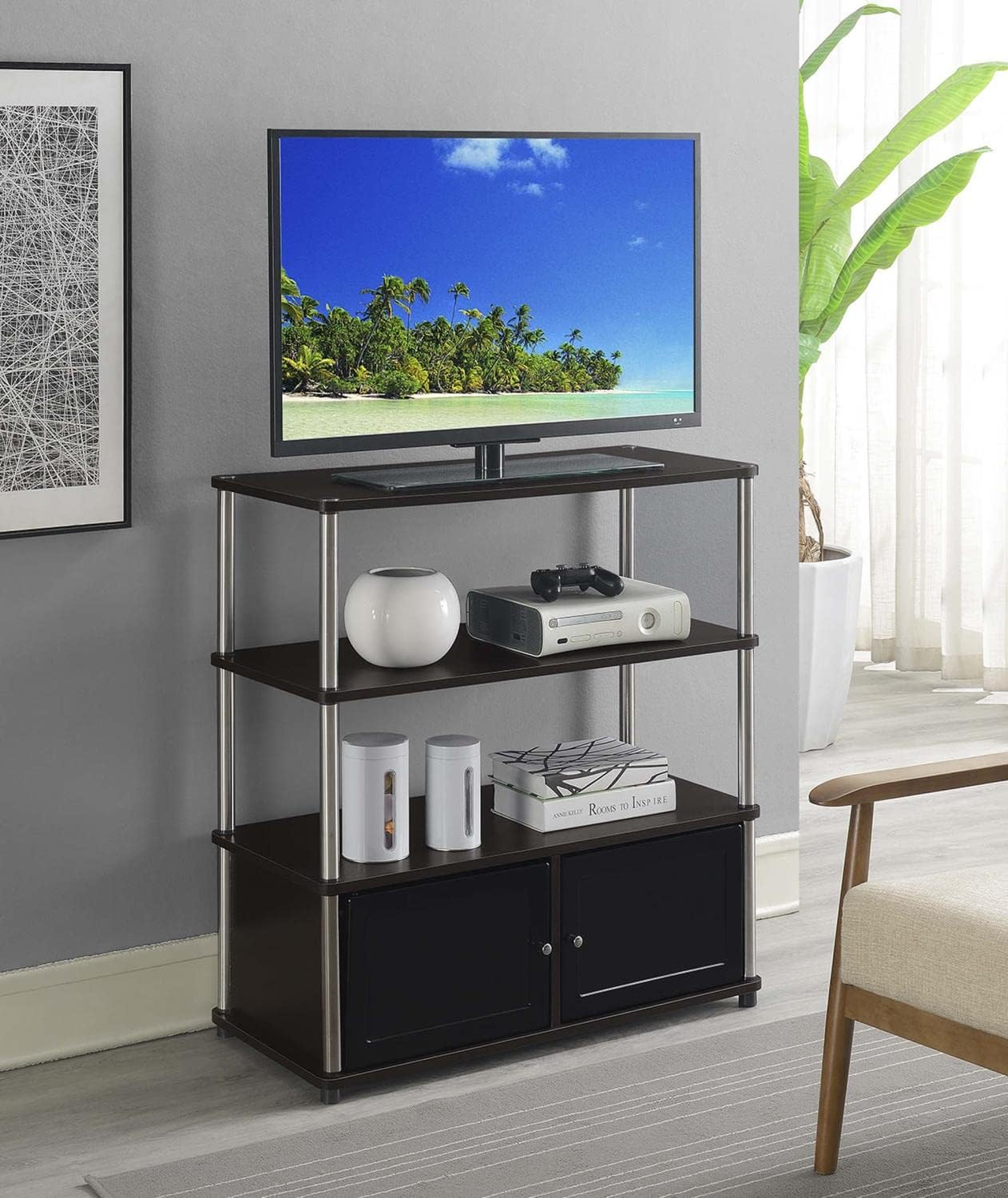 Convenience Concepts Designs2Go Highboy TV Stand