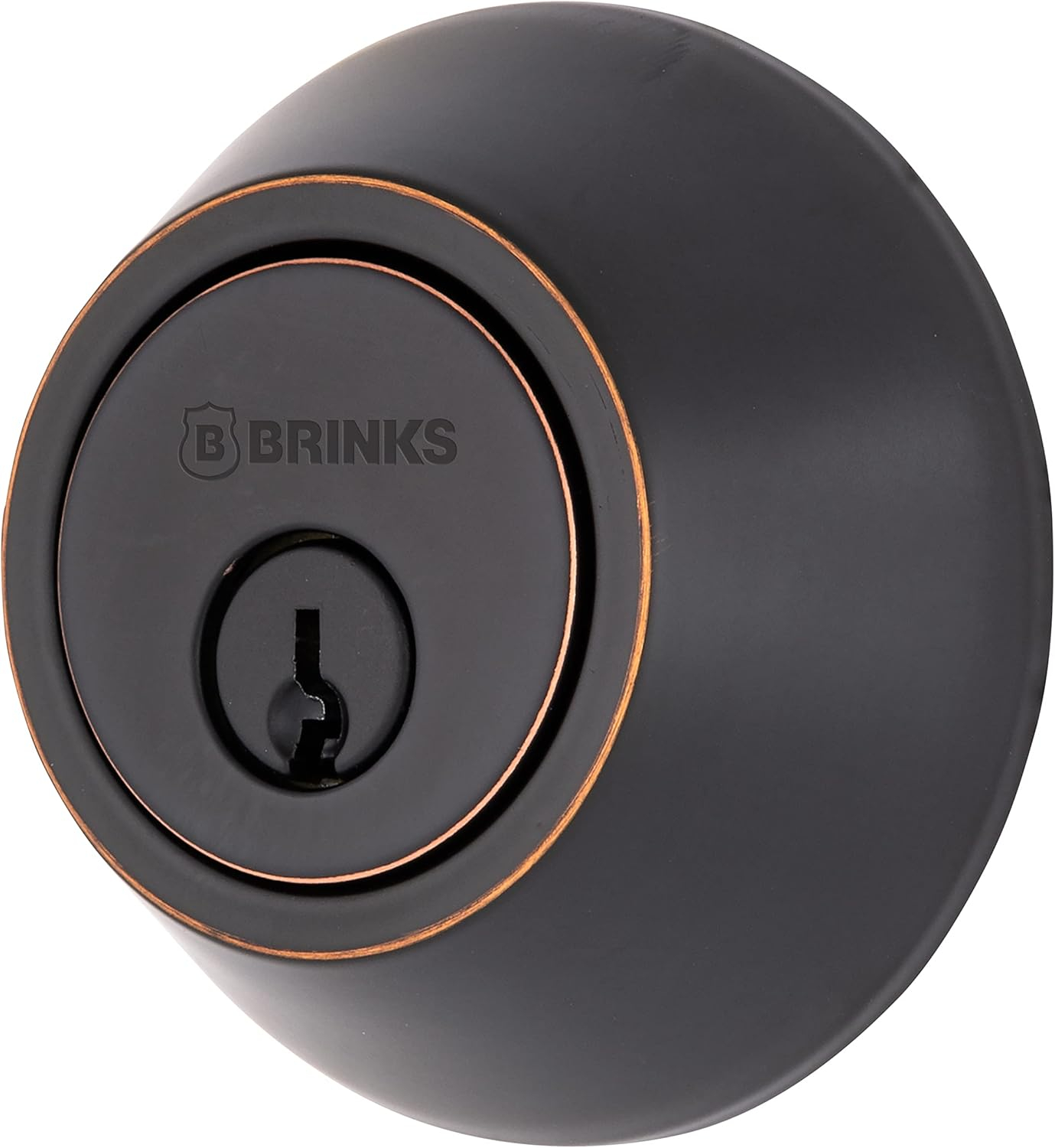 Brinks E2401 Cerrojo de Entrada con Llave de un Solo Cilindro Raleigh de la Colección Transicional