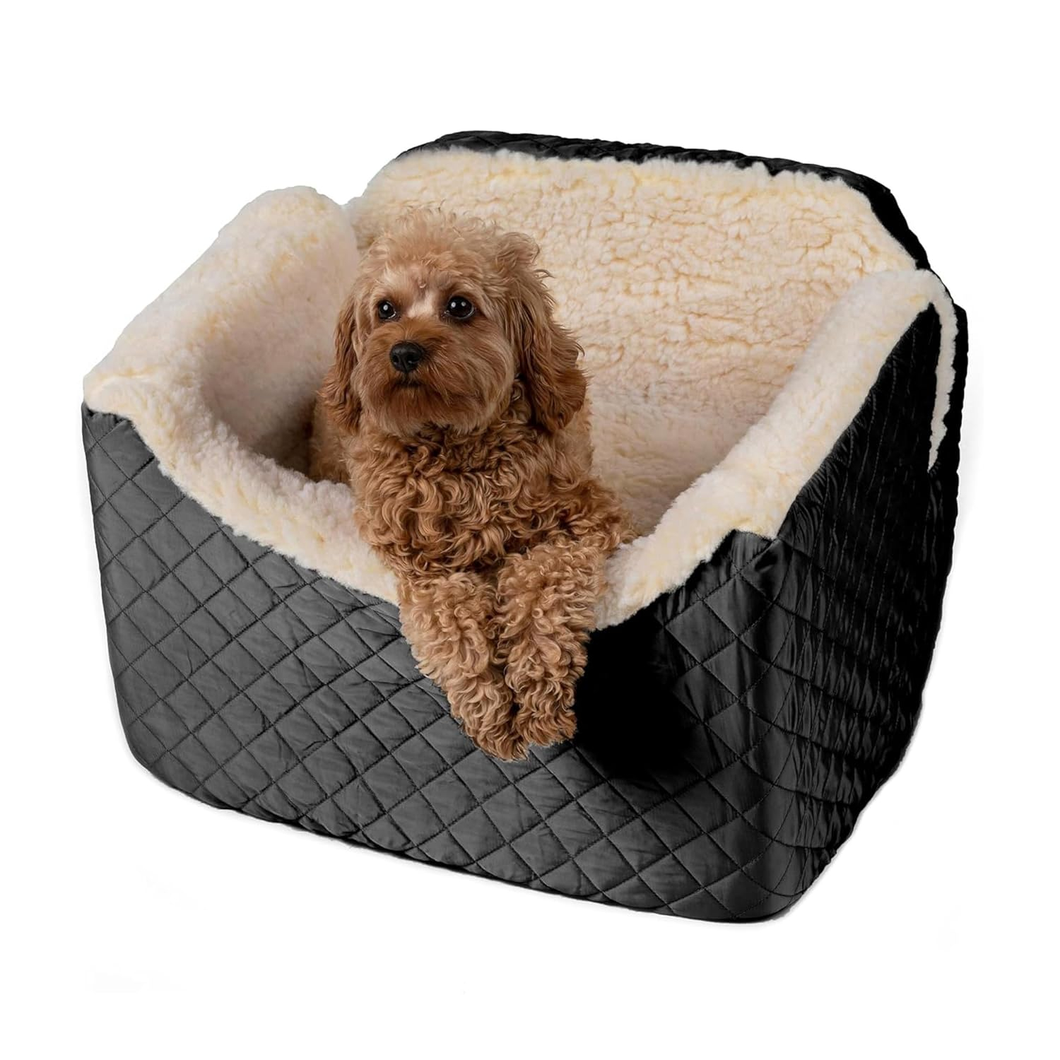 Snoozer Luxury Lookout I Dog Car Seat, Medium, Black