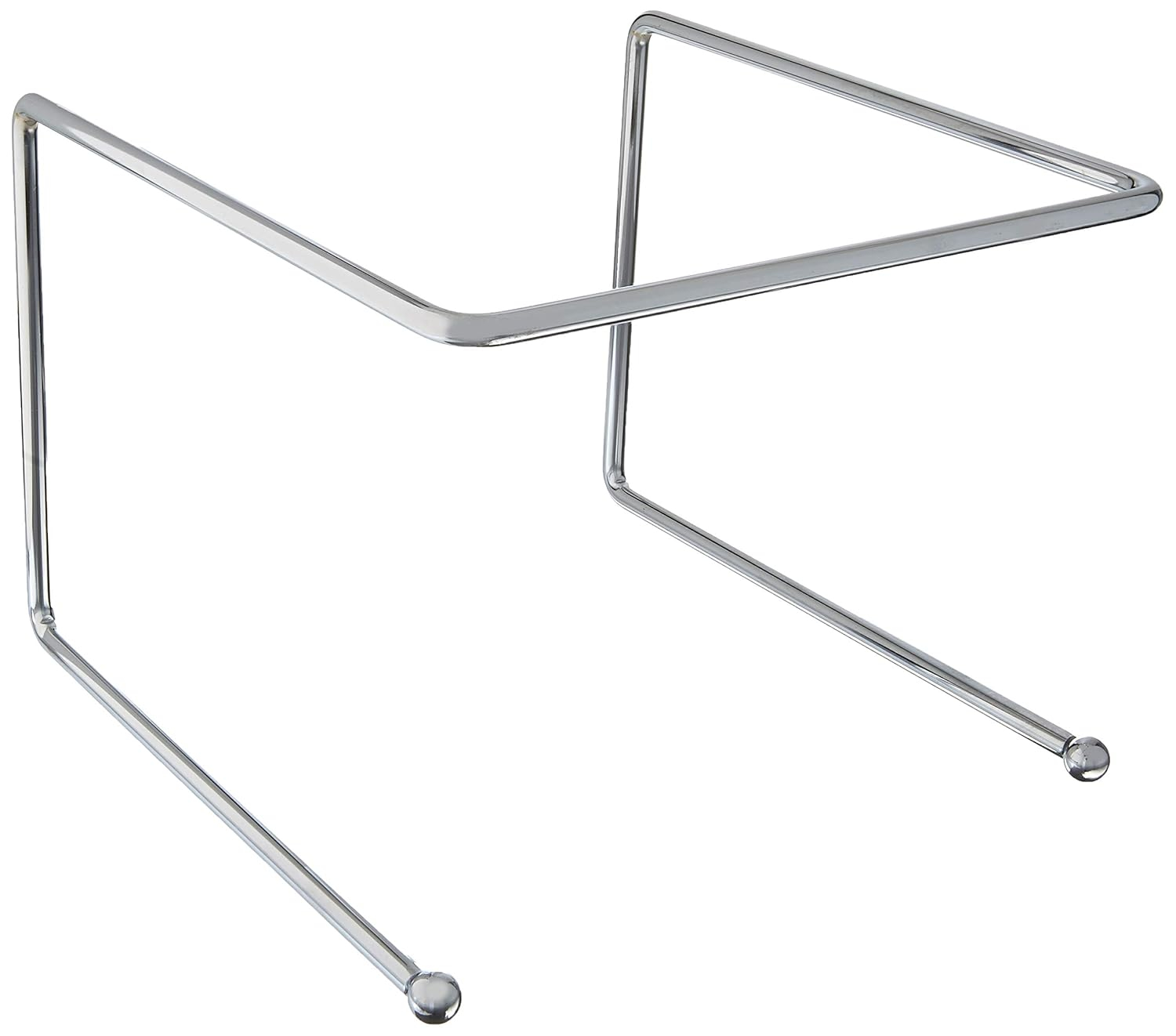Chrome Plated Aluminum Universal Pizza Stand, 7" x 8" x 9"