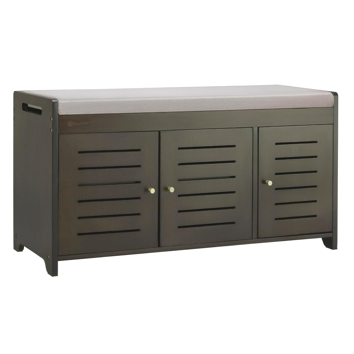 BALANBO Shoe Storage Bench, Bamboo Shoe Storage Organizer, Entryway Bench, for Entryway, Bedroom