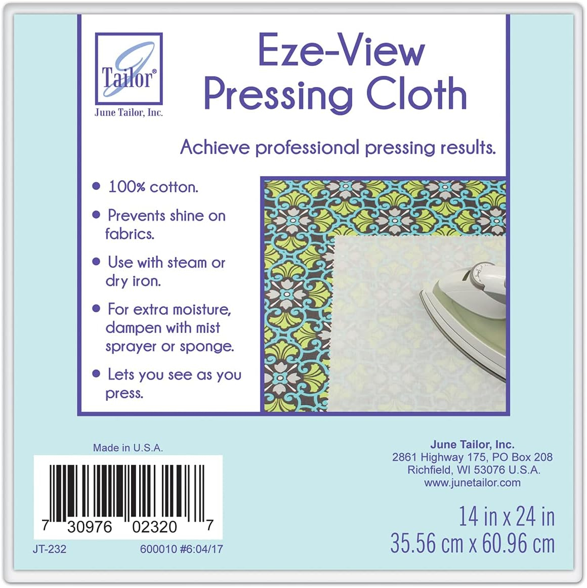 June Tailor EZE-View Press Cloth-24"X14"